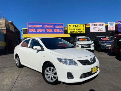 2012 TOYOTA COROLLA 4D SEDAN
